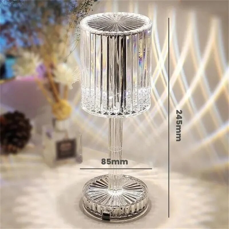 Bloom™ Crystal Lampara LED Recargable USB 2023 – Utilísimo Chile